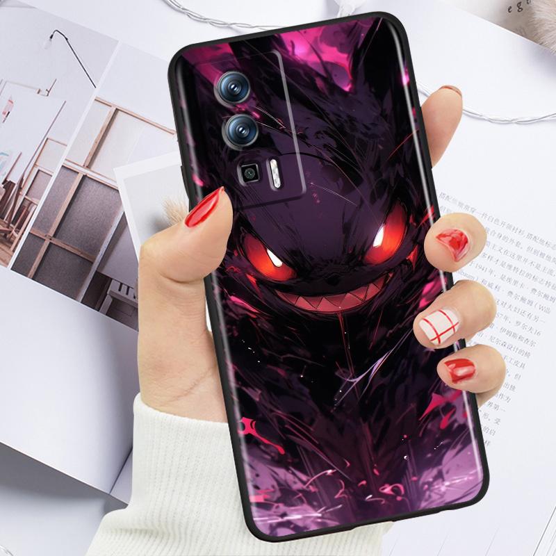 Diablo Pikachu для Xiaomi Redmi 9A 9C 9AT 10C 9 9T 10 12C 13C 8 12 K60 A1 K50 K40 5G черный чехол для телефона