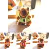 Cute Capybara Plush Doll Keychain Fluffy Soft Toy Perfect For Bags And Keyrings