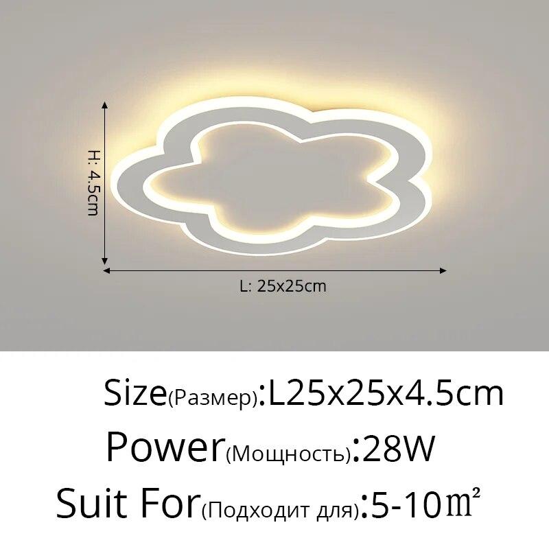 Simple Round Aisle Lamp Ceiling LED Lamp Dia 25cm Mounted Creative Kitchen Ceiling Lights Square Ceiling Lamp For Home Indoor