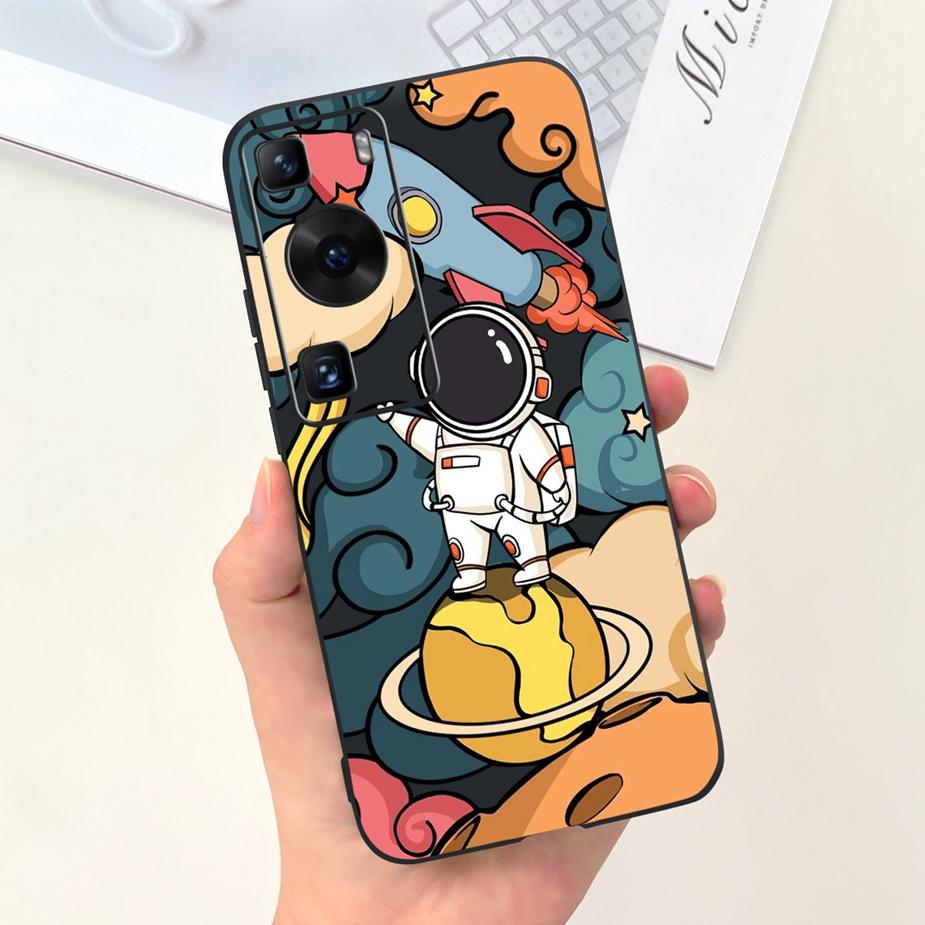 Чехол для Huawei P60 Pro LNA-AL00 Милый мультяшный чехол Мягкий силиконовый чехол для телефона Для Huawei P60 Art P 60 Pro P60Pro Fundas Бампер