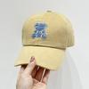 Autumn and winter cute bear baseball hat male and female versatile student cap embroidered cartoon visor