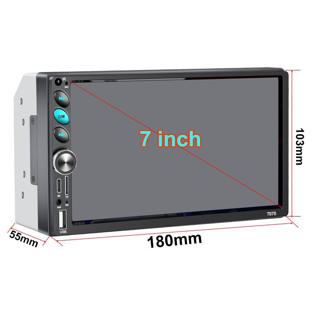 Carplay автомобильное радио 2din сенсорный экран автомобильный стерео Mp5-плеер с Bluetooth Mirrorlink USB 2 Din авторадио для универсального