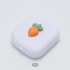 Fruity Lens Case White Carrot