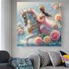 Diamond Painting New 2024 Fantasy Ancient Woman and Horse DIY Diamond Embroidery Cross Stitch Kit Mosaic Handicraft Home Decor J3970