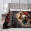 Heated Rivalry Blanket Flannel Canadian TV Show Super Soft Throw Blankets for Outdoor Travel Bedspread