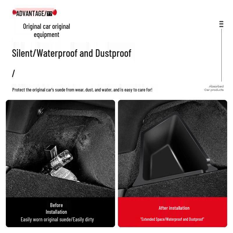 Tesla Model Y/3 Боковой карман багажника - Аксессуар для модификации интерьера