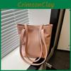 Single Solid Color Shoulder Underarm Square Bag Handbag Women Fashion Gifts