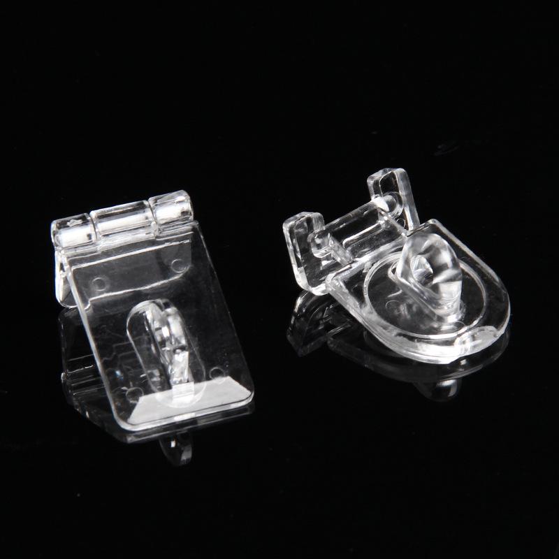 Прозрачная акриловая защелка без сверления для двери, коробки и игрушки
