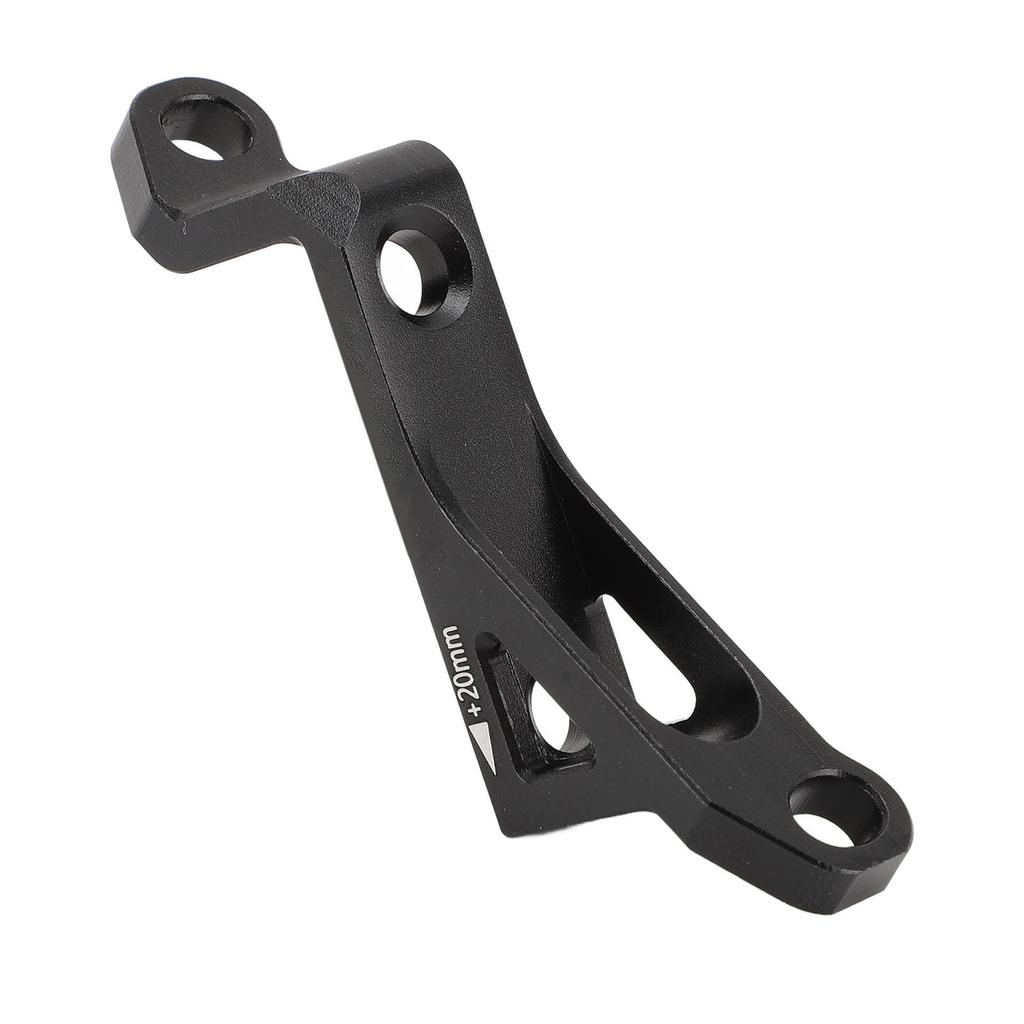 Disc Brake Adapter Flat Mount To Post Mount Aluminum Alloy 74mm To 34mm Black for 160 180 Discs