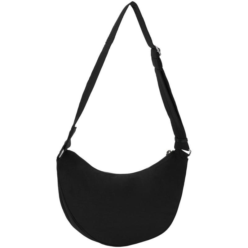 New CALVIN KLEIN Fabric Dumpling Bag, Crossbody Bag Medium Women's Space Black 4K3095G-UB1