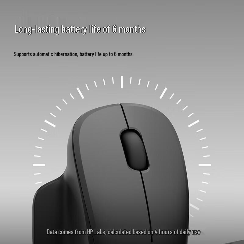 HP Professor SE Ergonomic Wireless Mouse