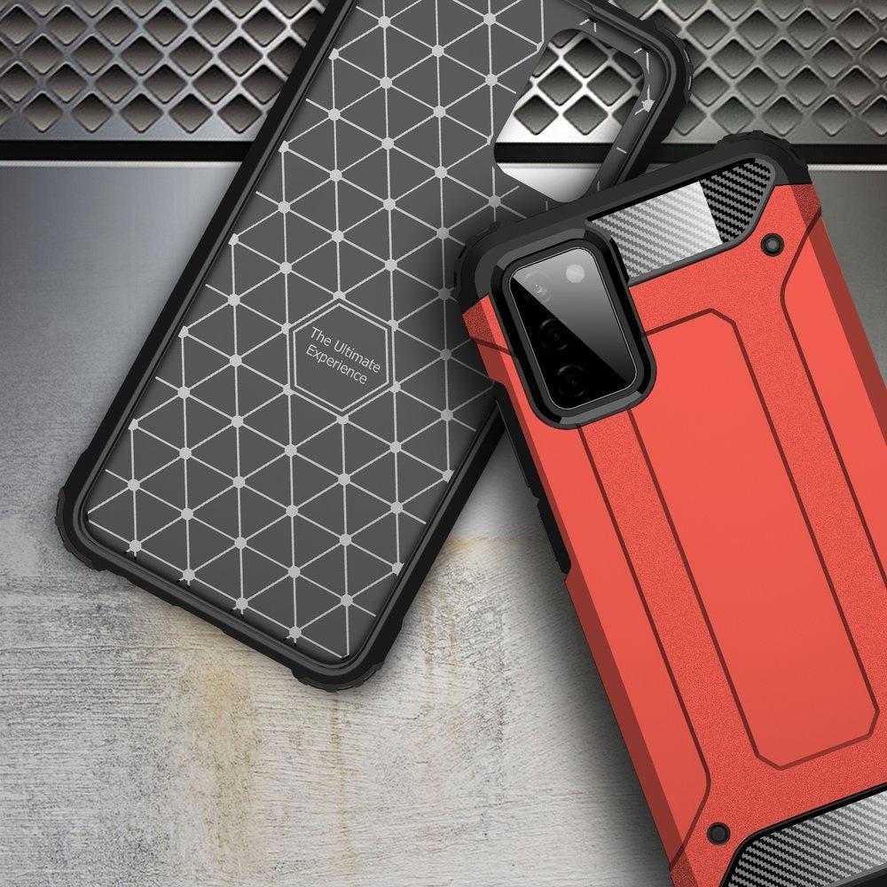 TECH ARMOR case for Samsung Galaxy A02S, Red
