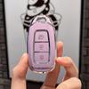 Чехол для ключей от машины с 3 кнопками для Hyundai I10 I20 Ix25 I30 Ix35 Accent ELANTRA PALISADE ENCINO Solaris Kia Soul Veloster TUCSON SONATA 8 аксессуаров