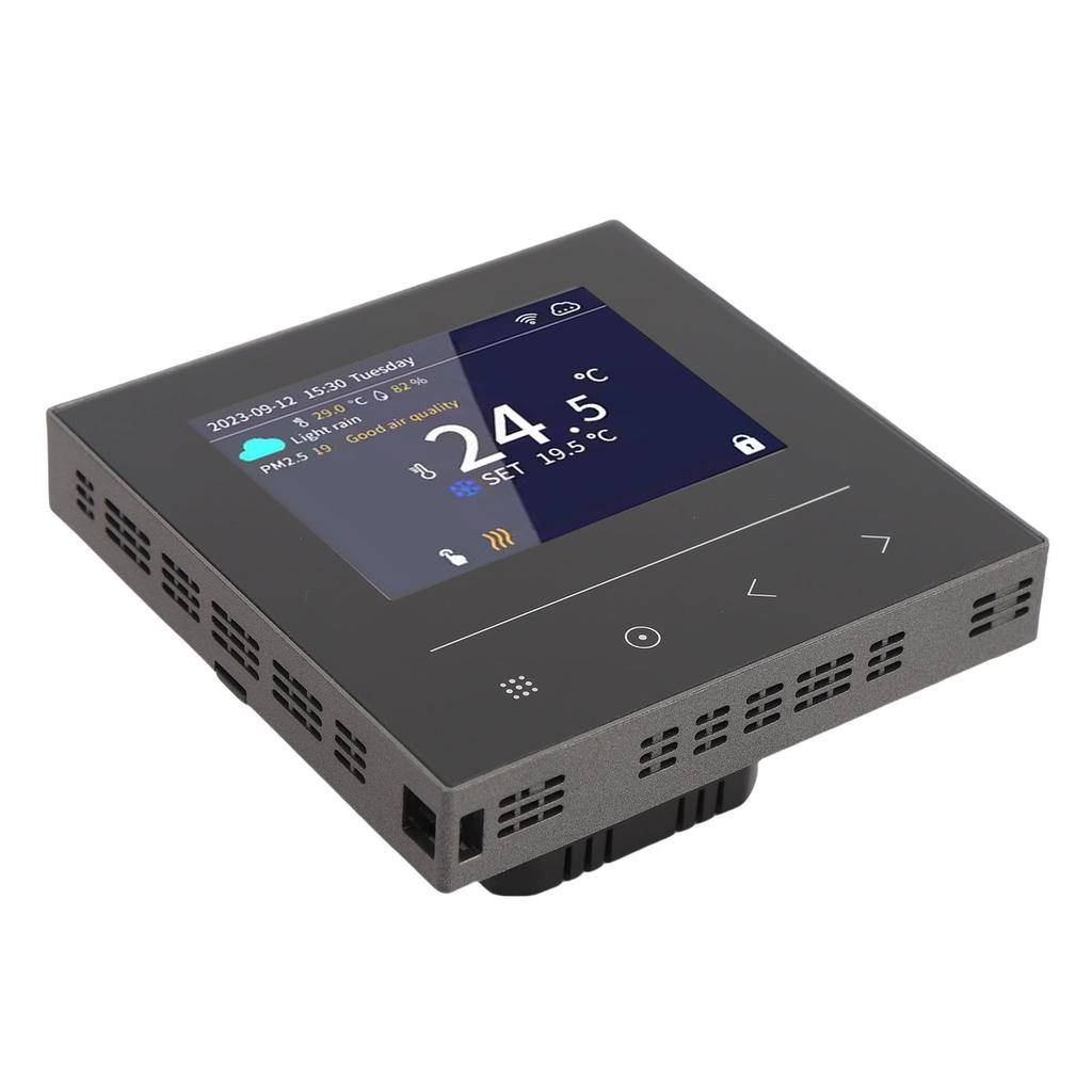 Цветной ЖК-дисплей Термостат Управление через WIFI-приложение Умный термостат Регулятор температуры для настенной духовки