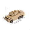 1/72 Armored Vehicle Building Kits 4D Assemble Transport Truck Toy for Collectibles