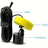 Портативный эхолот для рыбалки, сонар, высококачественный цветной HD-экран, проводной датчик с сигнализацией, эхолот для рыбалки