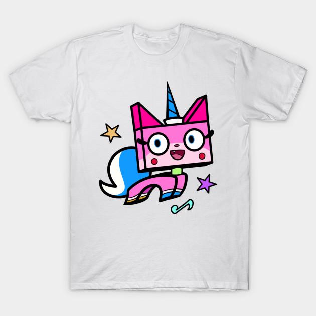 T Shirt Women Unikitty Harajuku Print Kawaii Tshirt Summer Short Sleeve Female T-Shirt Top Tee