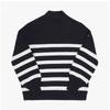 Saint JameS Lugano Stripe Women S Knit 4313 Navy griS