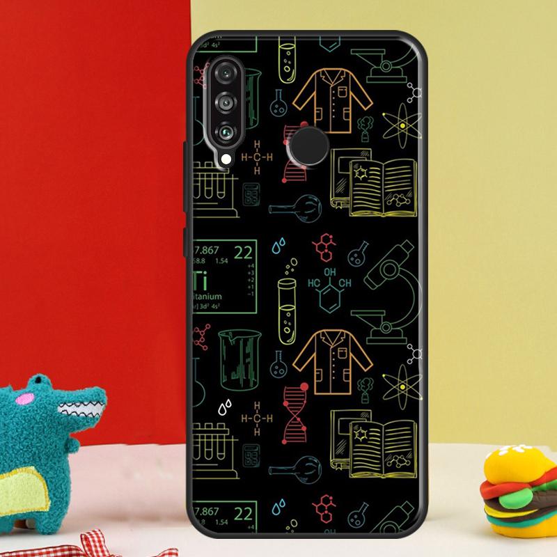 Химическая лаборатория Для Huawei Nova 5T 9 10 SE 12i 12s 11i Y91 Y90 Y60 Y70 Y72 Y61 P60 P30 Pro P20 P40 Lite Чехол