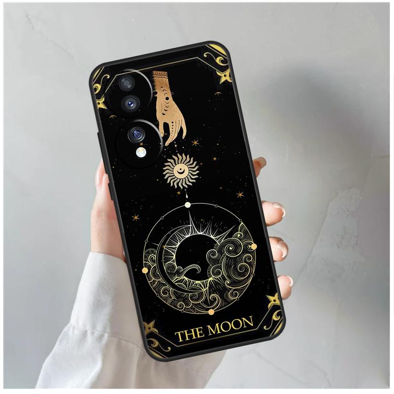 Astrology Tarot Cards Phone Case For Honor X8b X9b X8 X9 X6a X7a X8a X9a Honor Magic 6 Pro 5 Lite 50 70 90 Cover