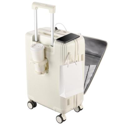Carry Computer Storage USB включает в себя чашку Carry Ultra 360 Degree Business 1 2 3 Белый [RIMUKE] чемодан с передним открыванием, чехол для ручной клади, карман, порт,