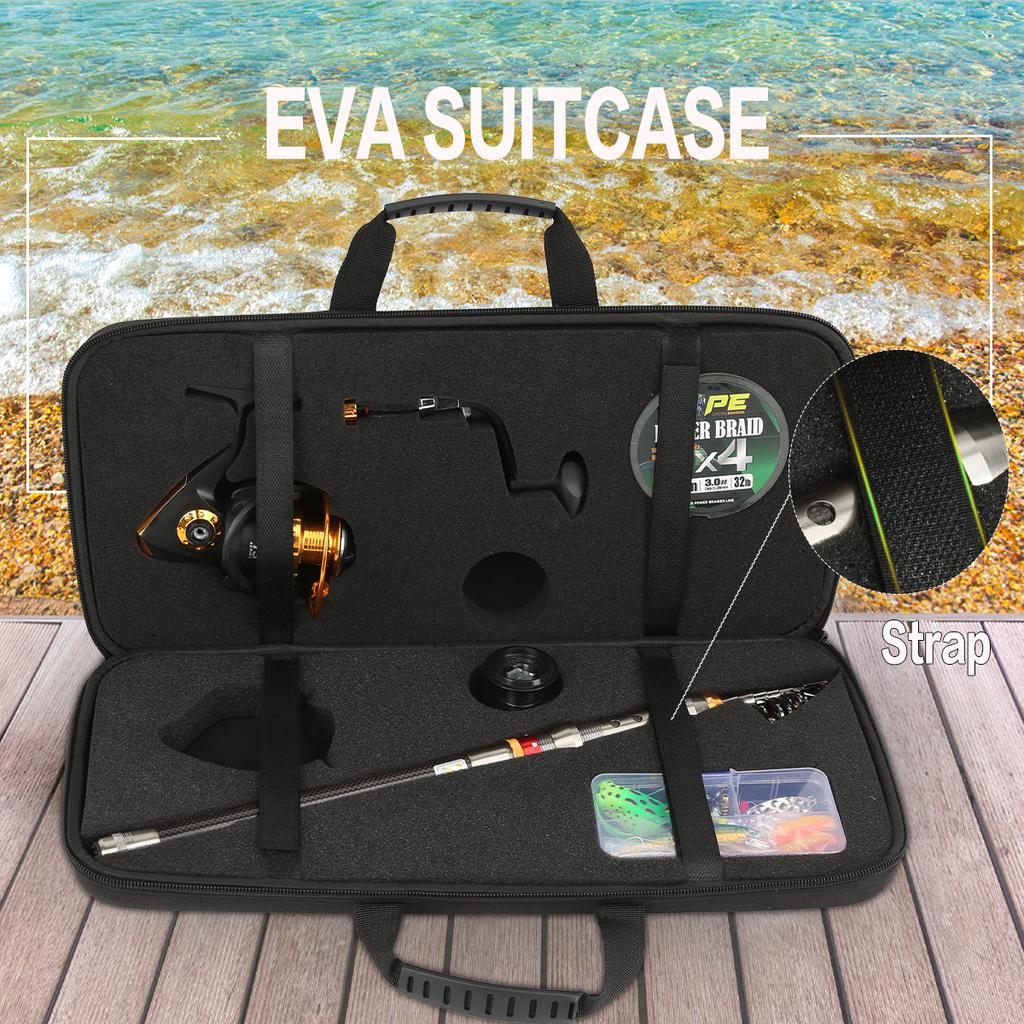 Hot Selling Carbon Telescopic Portable Travel Fishing Rod Set Long Casting Sea Fishing Gear for Bottom Fishing Cross-Border