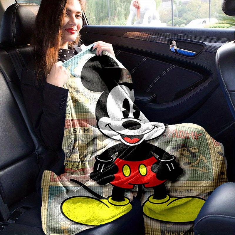 1pc, Classic Mickey Mouse Design Blanket - Seasonal Universal, Home Decoration, Throw Blanket, Blanket, Living Room, Travel, Camping, Car Bl