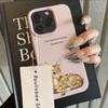 Креативный чехол для телефона из ТПУ с узором из английских букв и вишни с оленем Для iPhone 17 Pro Max Air 16 Plus 15 14 13 12 11 XS XR X 16E 17 Чехол