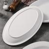 Beilaien Thickened White Melamine Commercial Serving Plates