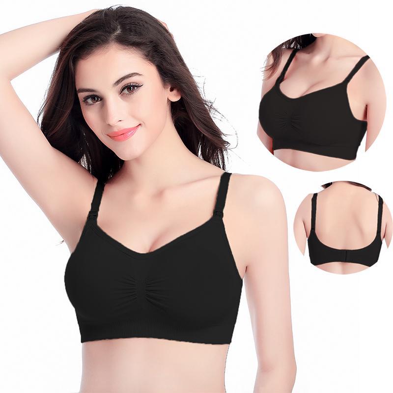 Maternity Bras Wirefree Nursing Bra Panties Set Pregnancy Clothes Prevent Sagging Breastfeeding Women's Breathable Lactancia Bra
