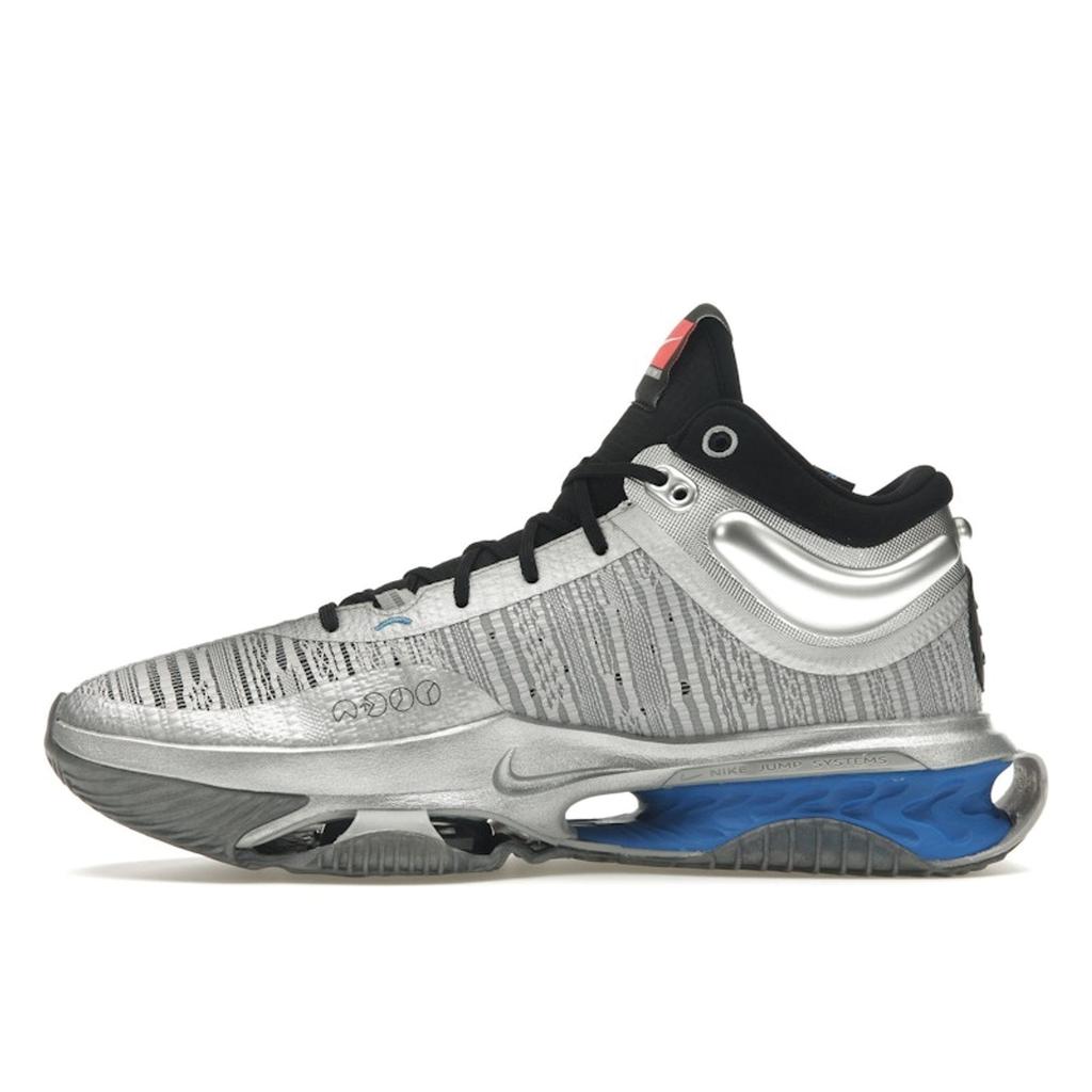 Nike Air Zoom GT Jump 2 All-Star Мужские кроссовки Серебристый металлик-Серебристый Светло-Фото-Синий FZ4614-001