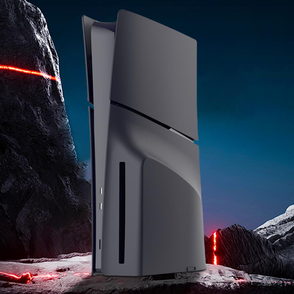 Жесткий чехол ABS с лицевой панелью, противоударный чехол для консоли PS5 Slim Disc Edition