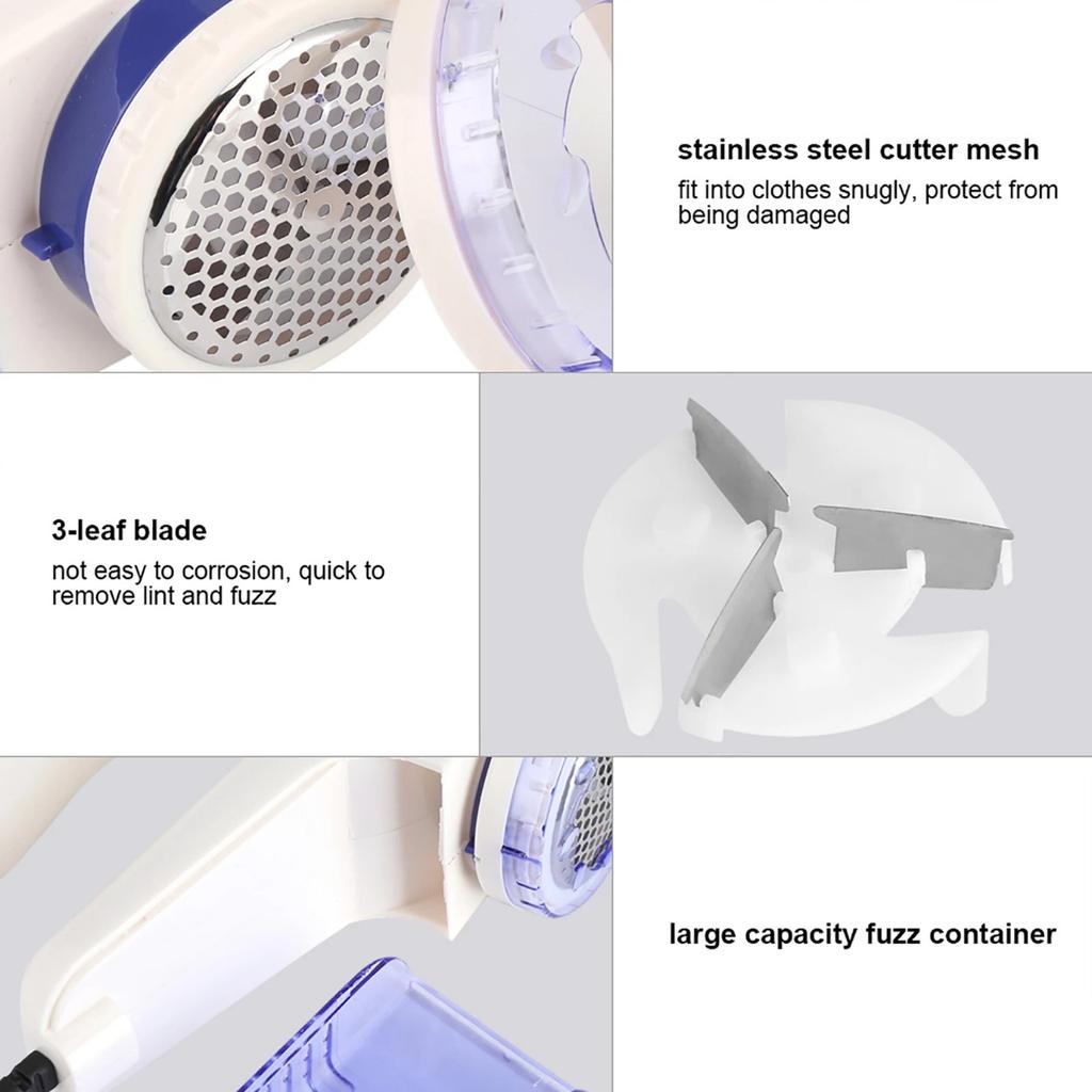 Электрическая бритва для удаления пуха Портативная электрическая машинка для удаления ворса из ткани, свитера, машинка для удаления пуха