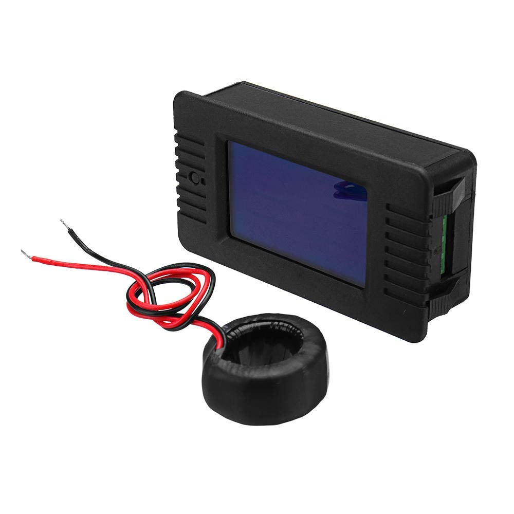 WINGONEER Катушка ТТ Замкнутый Трансформатор 100А AC Цифровой Дисплей Монитор Мощности Измеритель Вольтметр Амперметр Частота Ток Напряжение Коэффициент Измеритель