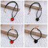 Romantic Fashion Choker Irregular Sweater Chain Spice Girls Heart Pendant Necklace  Women Gifts