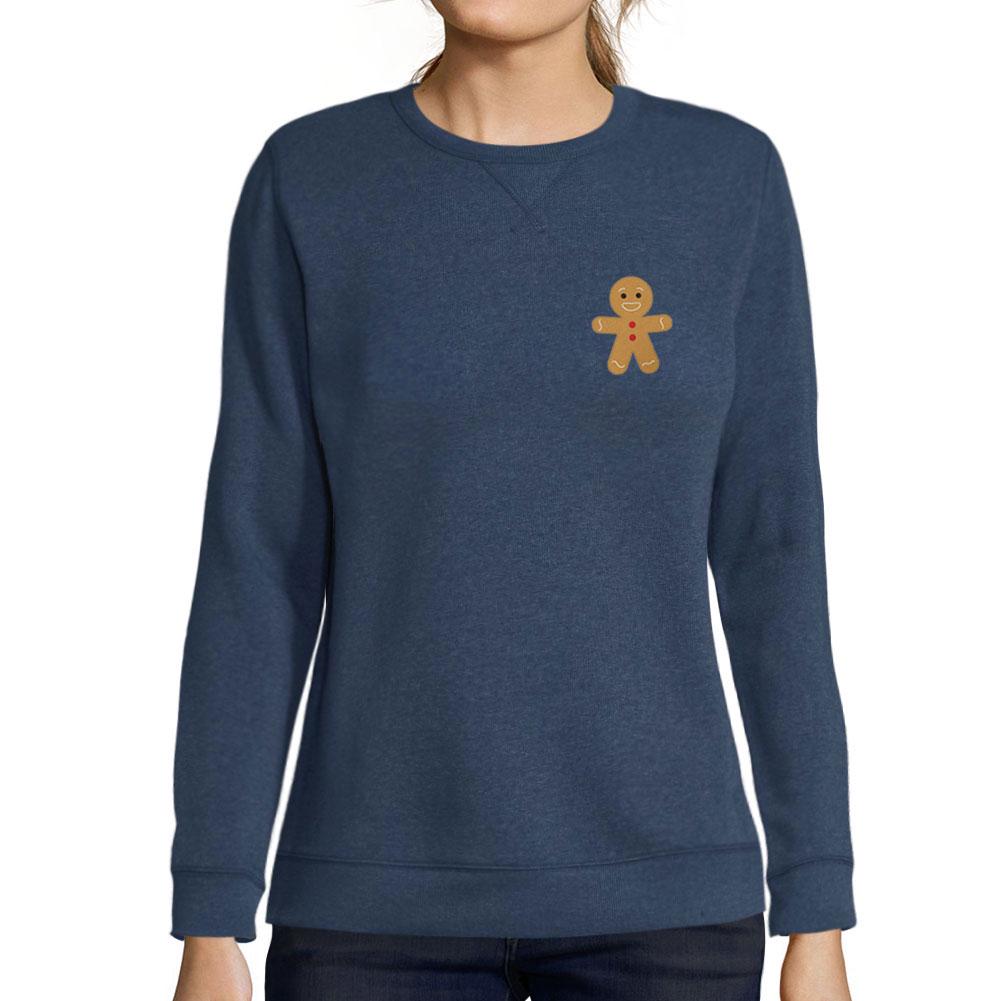 ULTRABASIC - Femme Graphique Sweatshirt Petit Biscuit Cadeau Idees