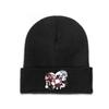 Helluva Boss Blitzo Loona Moxxie Knitted Caps for Women Unisex Skullies Beanies Autumn Winter Hats Cartoon Anime Casual Melon Cap