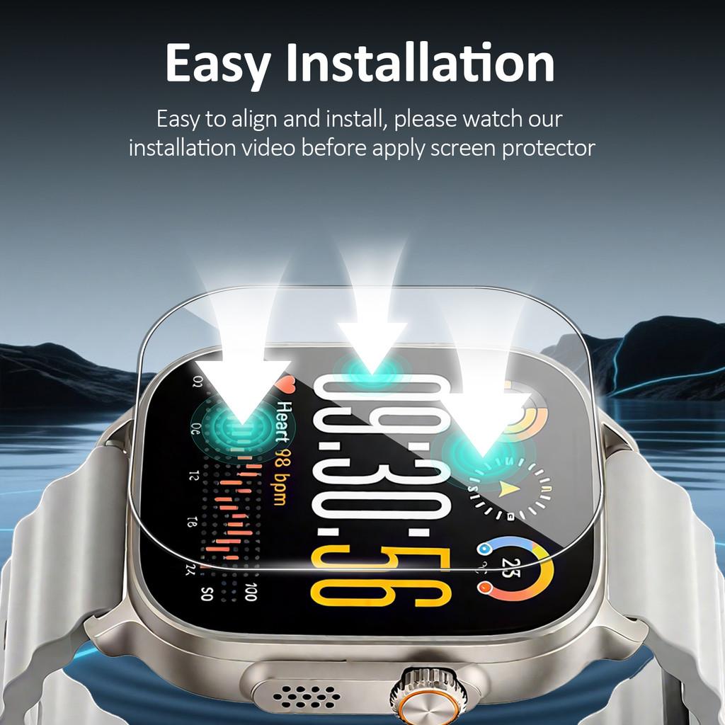 9H Premium Tempered Glass Films for Realme Watch 5 Smartwatch Screen Protector for Realme Watch 5 HD Film Watch Accessories