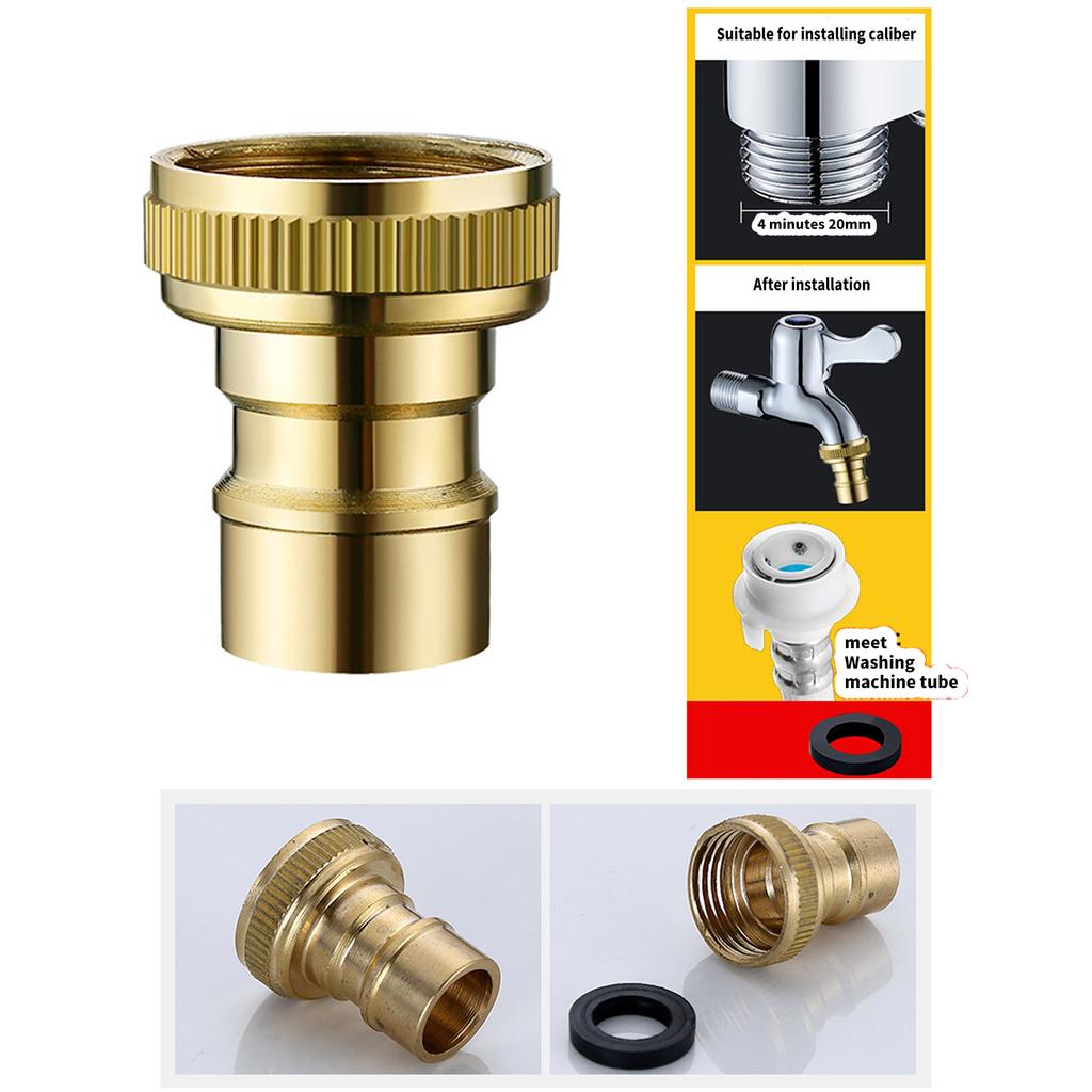 Multipurpose Convenient Faucet Connectors for Mixers Tap Hose Adapter Quick Coupling Garden Supplies Hose Connection