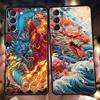 Мультяшный чехол-дракон для Samsung Galaxy S24 S23 S22 S20 S21 FE Ultra S24 S23 S10 S10E S9 S8 Plus 5G Силиконовый чехол для телефона Сумка Capa
