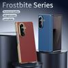 Премиальный Чехол-Книжка из Легкой Кожи с Гибким Шарниром для Samsung Z Fold 7 Galaxy Z Fold 6 5 4 Только Защитная Крышка Сзади