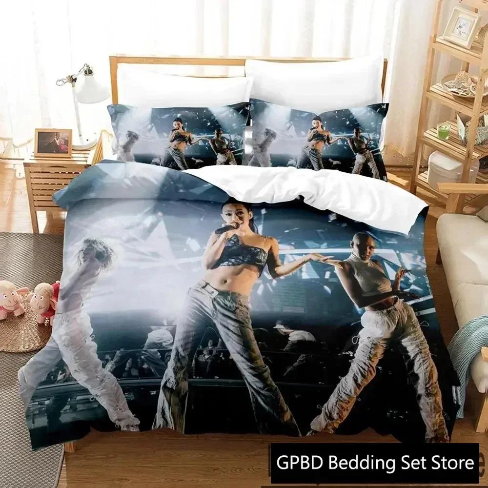 Luxury New 3D Print Rina Sawayama Bedding Set Boys Girls Twin Queen King Size Duvet Cover Pillowcase Bed Home Textileextile