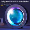 4-дюймовый О-образный автоматический поворотный светодиодный плавающий глобус на магнитной левитации, глобус мира, карта Земли, декор для дома, офиса, школы, образования