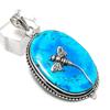 Подвеска из тибетского бирюзового этнического серебра 925 пробы 2,25 дюйма r6U91