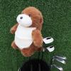 Golf Sleeve with Sea Sloth Doll for Wooden