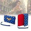 Wonder Woman Pu Leather Crossbody Bag With Metal Chain For Women Travel