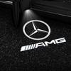 2x Светодиодный проектор для двери автомобиля для Mercedes Benz Gls/glc/glb/gla/a/b/c/e-