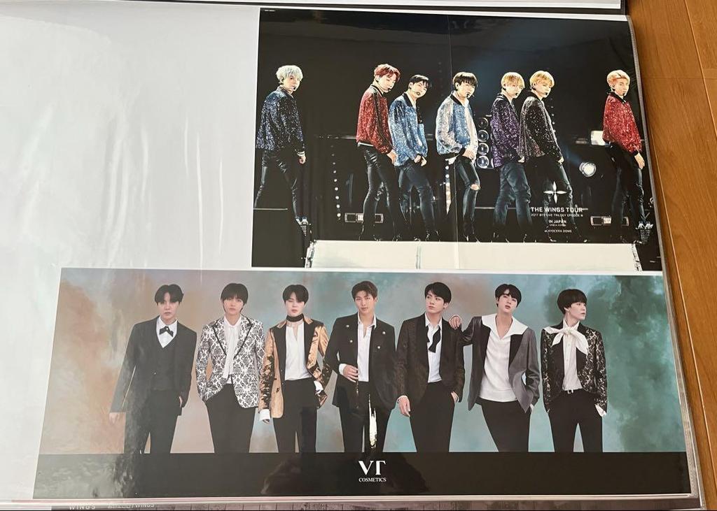 [USED] BTS 2017 Wings Kyocera Dome DVD with Rakuten Books exclusive poster