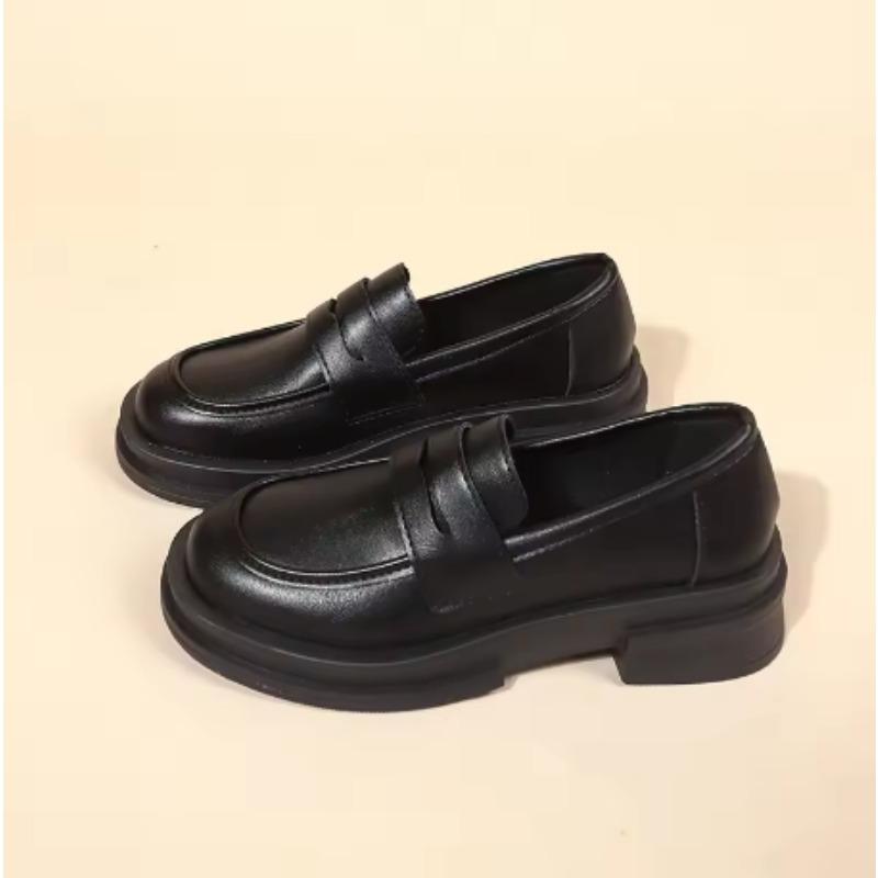 Новая японская обувь для студентов колледжа в стиле косплей лолиты для женщин/девушек, модная черная/кофейная униформа, обувь на платформе 2025
