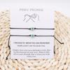 2pcs/Set Adjustable Couple Bracelet Hand Braided Wristband New Promise Bracelet  Anniversary Gift